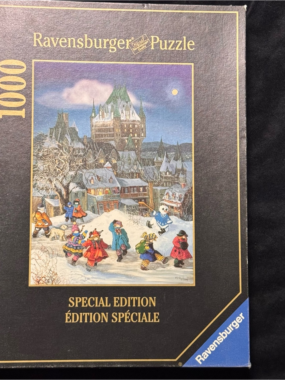 Ravensburger Winter magic 1000-Piece Puzzle village Pauline P. Special edition